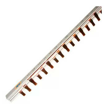 Шина соединительная PIN 3-фазная 63А (1м) Энергия, 5 шт - Электрика, НВА - Щитки и аксессуары для монтажа - Шины нулевые - . Магазин оборудования для автономного и резервного электропитания Ekosolar.ru в Пушкино