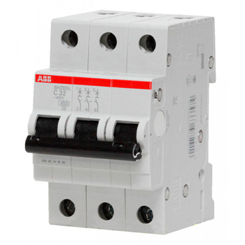 Автоматический выключатель ABB SH203L 3P 63А (С) 4,5 kA - Электрика, НВА - Модульное оборудование - Автоматические выключатели - . Магазин оборудования для автономного и резервного электропитания Ekosolar.ru в Пушкино