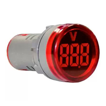 Индикатор значения напряжения AD22-RV красный Энергия - Электрика, НВА - Устройства управления и сигнализации - Сигнальная аппаратура - . Магазин оборудования для автономного и резервного электропитания Ekosolar.ru в Пушкино