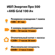 ИБП для котла Энергия Про 500 + Аккумулятор Grid 100 Ah 12 v (300Вт - 182мин) - ИБП и АКБ - ИБП для котлов - . Магазин оборудования для автономного и резервного электропитания Ekosolar.ru в Пушкино